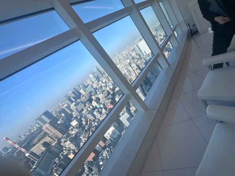 挙式会場からの景色