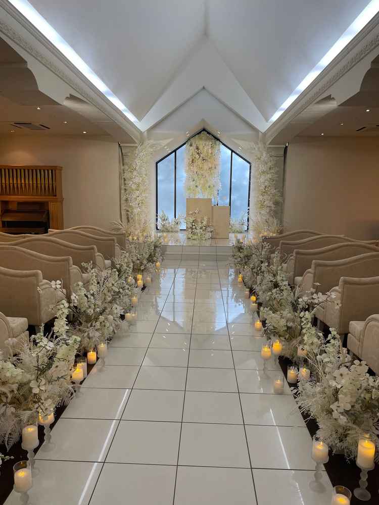 チャペル、アイボリーですごく良かった