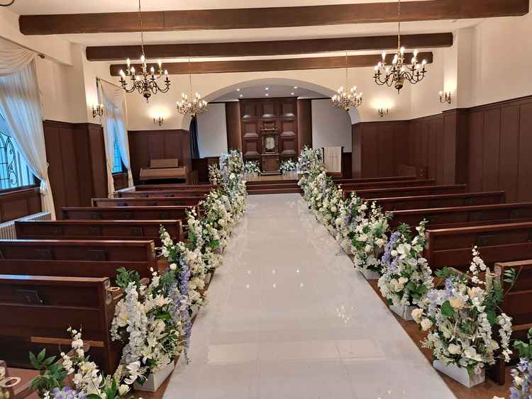 落ち着く印象のあるチャペル。