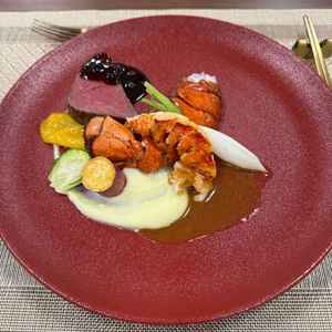 試食の特選牛フィレのロティは、柔らかくて驚きました。