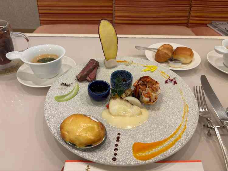 最高に美味しい料理。シェフの腕がすごいと感じました