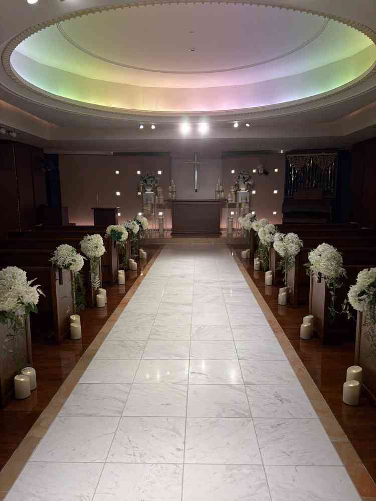 バージンロード素敵でした！