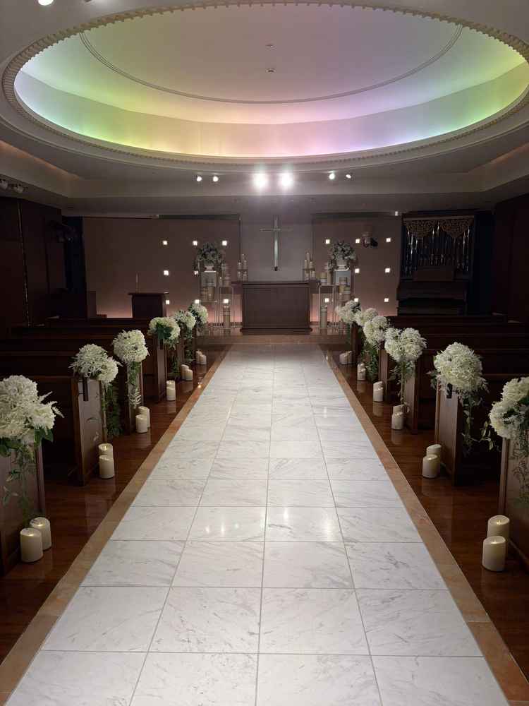 バージンロード素敵でした！