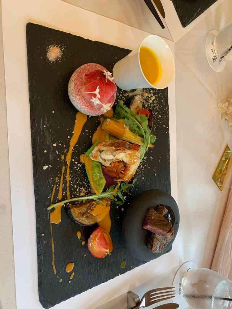 低温調理されたお肉が柔らかく、どのお野菜も美味しくてゲストにも満足してもらえそう