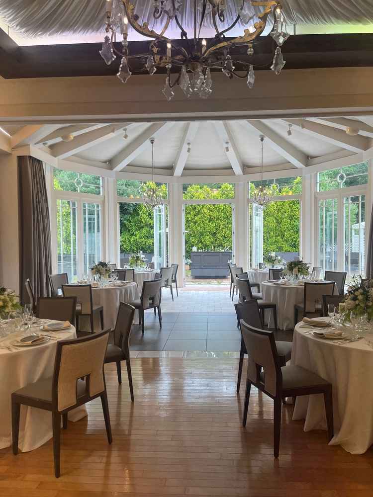 オリエンタルテラスです。希望の人数に1番合っておりました。