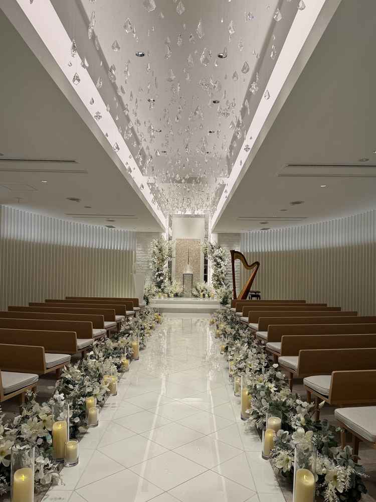 チャペルの雰囲気がとても良かった。