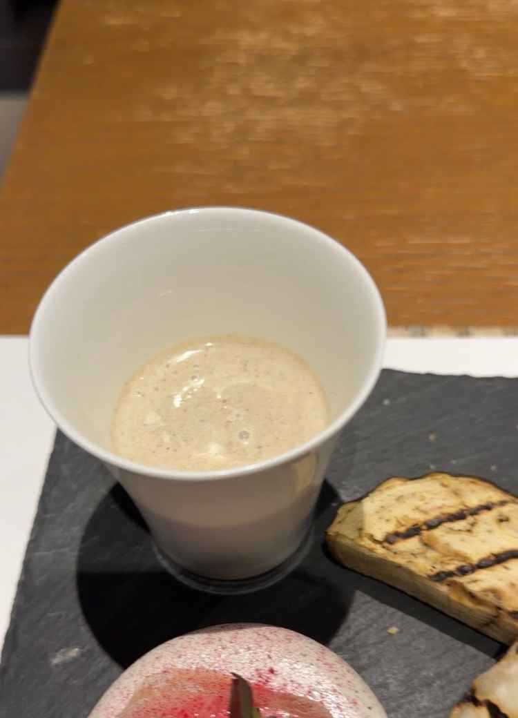 試食した中で特に美味しかったきのこのポタージュ