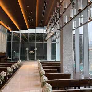 チャペルは雨でも安心🎵