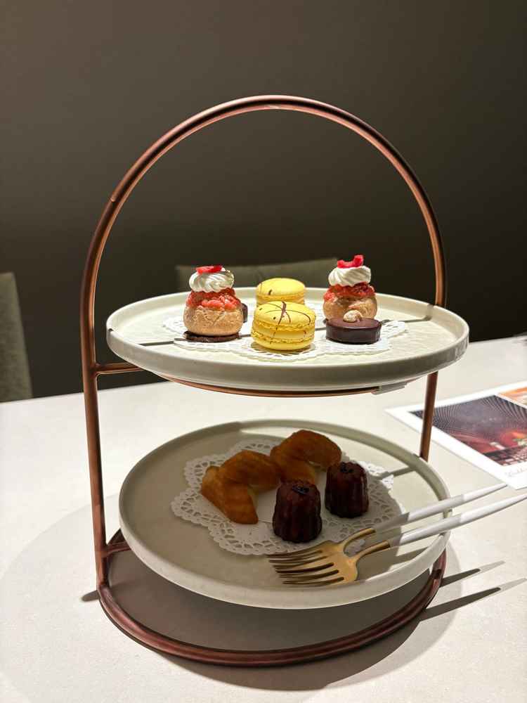 試食のアフタヌーンティー