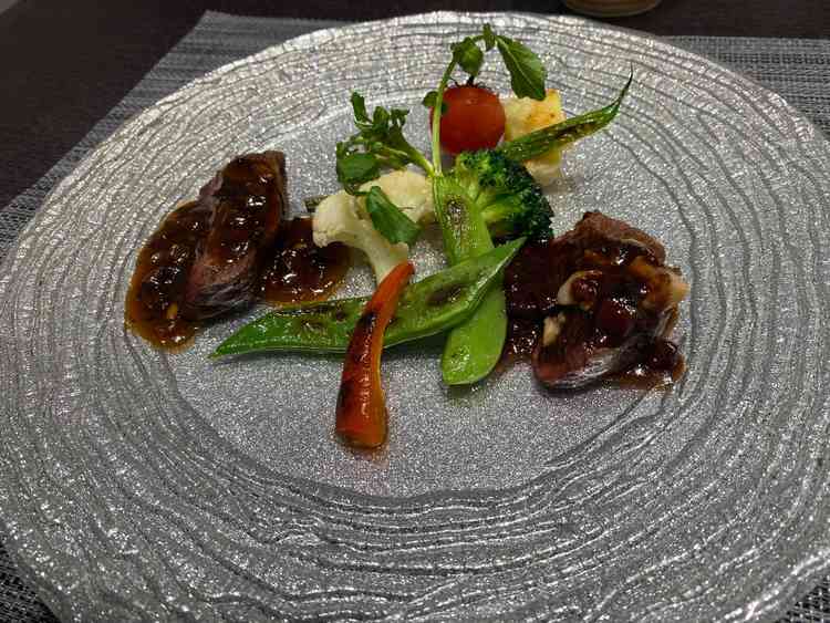 当日ゲストが選ぶ事ができる両方の味を試食することができ、どちらも大変美味しかった。