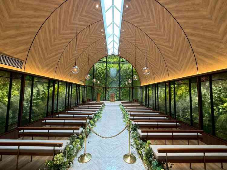 緑が多く開放感がありとても素敵でした。