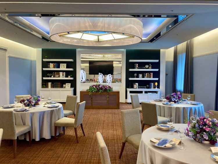 披露宴会場は少人数仕様となってる会場もありました。