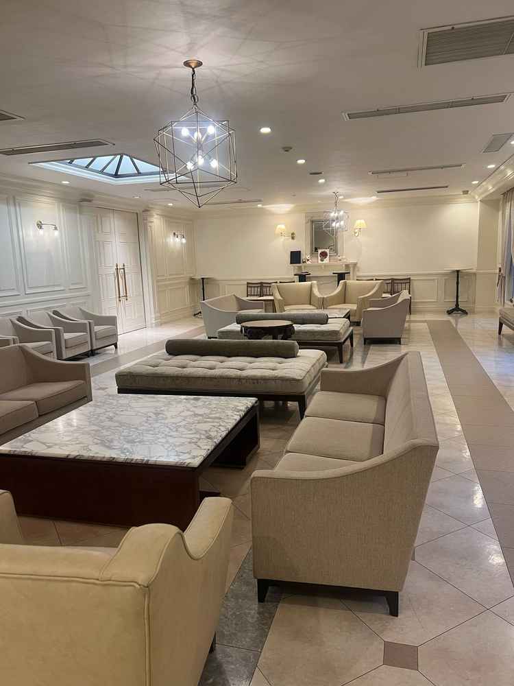 待合ロビーのようなところ。休むスペースになっている。