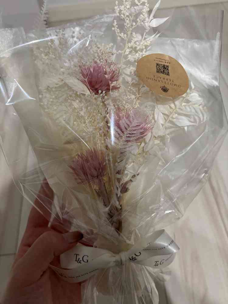 担当してくださったプランナーさんが、私たちをイメージしてブーケを作ってくださいました。