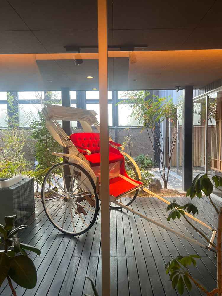 京都らしい人力車がありました