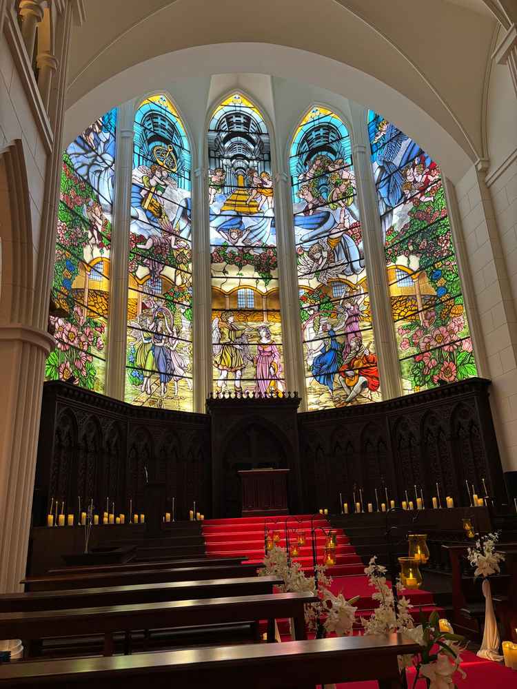 通常の明るさでゲストから見た目線