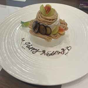 ミニウエディングケーキ🍰