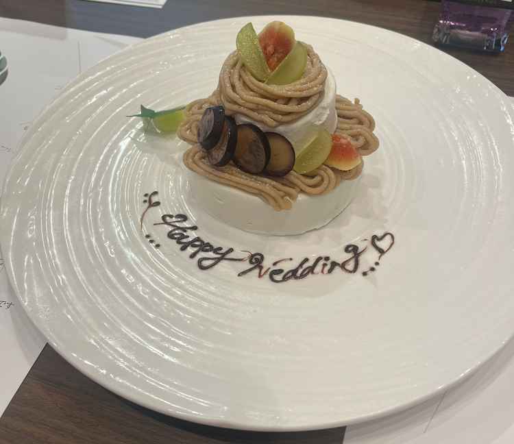 ミニウエディングケーキ🍰