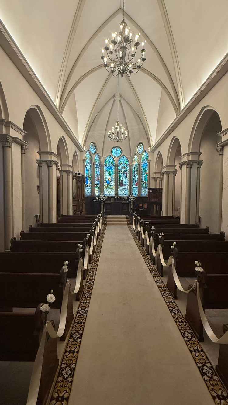 本革チャペル。18世紀イギリス時代の本場の設備が備えられていると説明があり、素敵でした☺︎