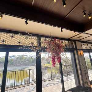 30人〜の会場 この日の飾りが素敵だったので