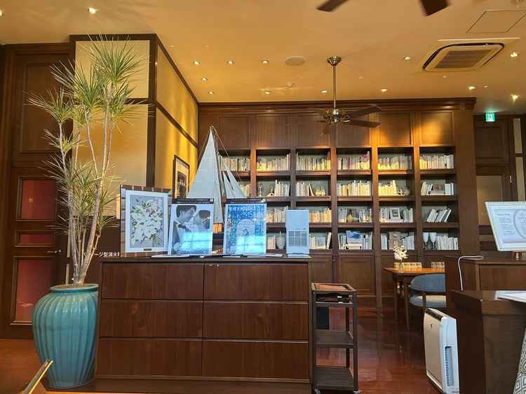 フェアで使用した控室。