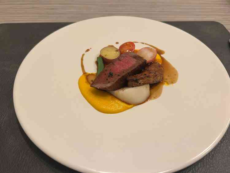 試食のロッシーニです。