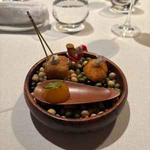 お料理　コロッケがとても美味しかったです。