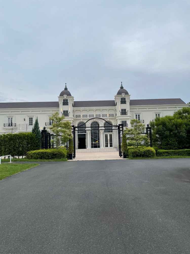 式場の外観となります。とても綺麗でした。