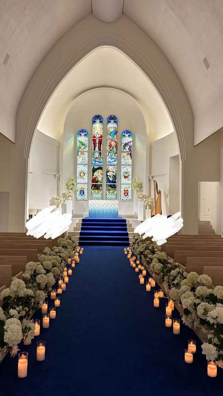 チャペルの内観。