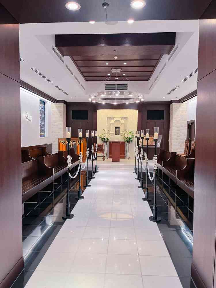 式場全体のお写真です。