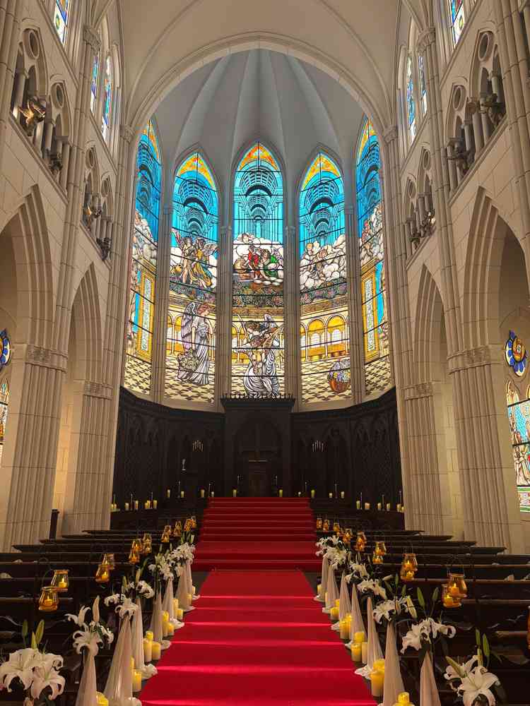 チャペル、壮大でした