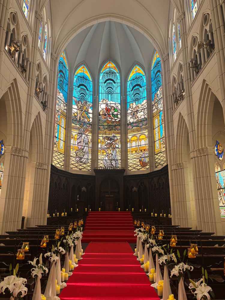 チャペル、壮大でした