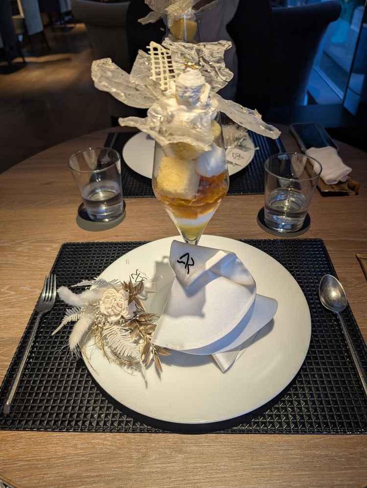 試食のスイーツ