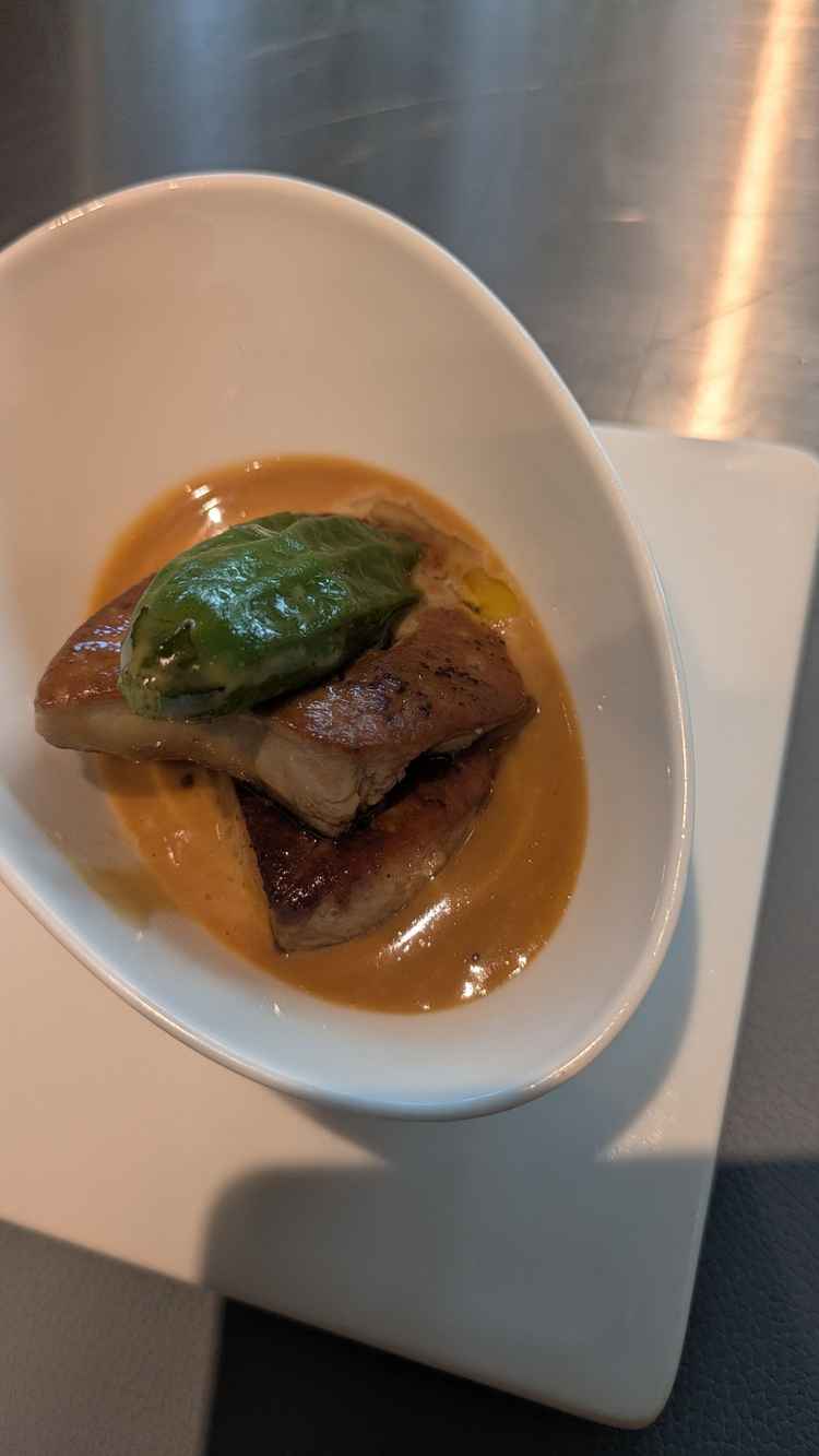 フォアグラの試食