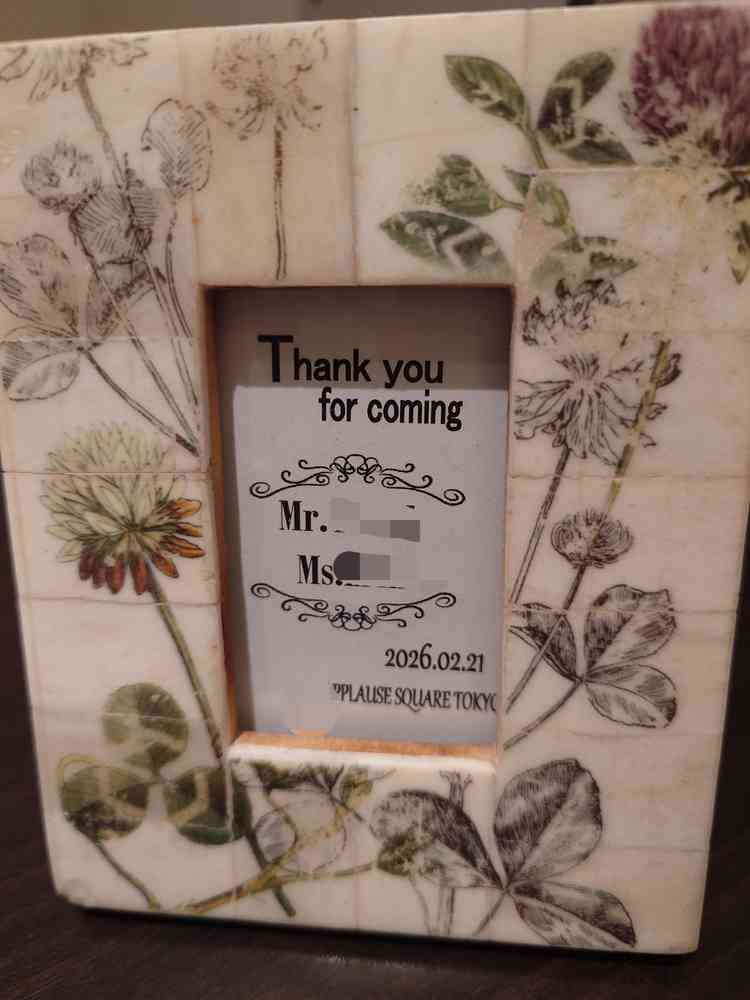 白×自然、という、建物全体がこのウェルカムボードのような雰囲気でした