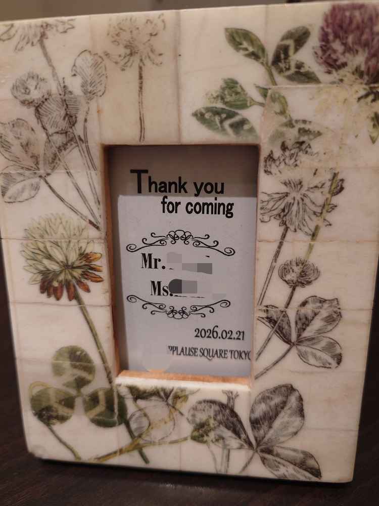 白×自然、という、建物全体がこのウェルカムボードのような雰囲気でした