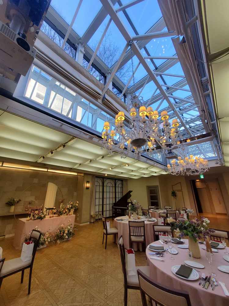 天井がみえて解放的でした