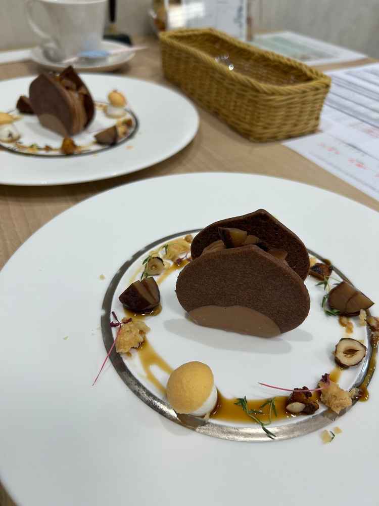 最後に頂いた栗のデザート