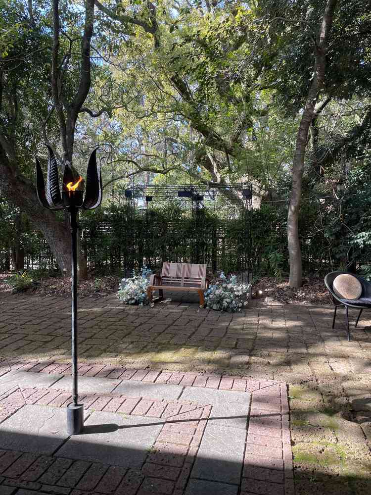 披露宴会場から見える自然