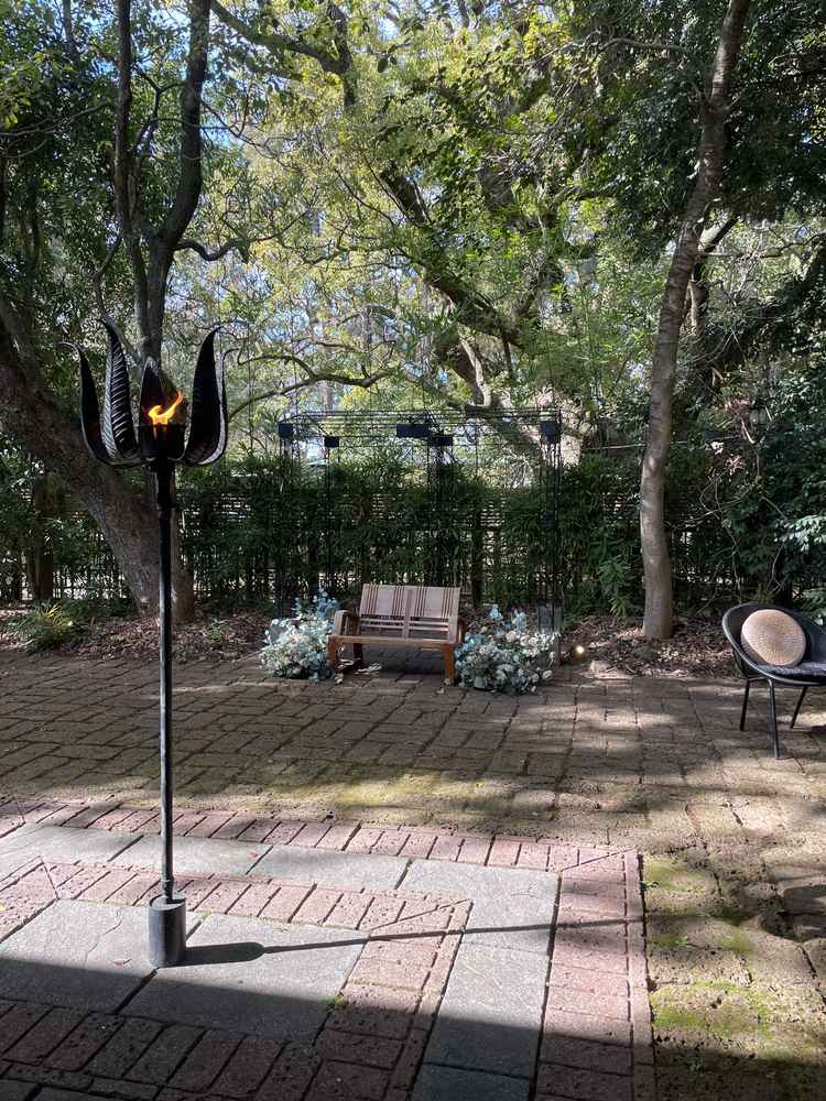 披露宴会場から見える自然