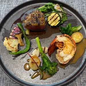 試食のワンプレート。京野菜を活かしたフレンチは絶品。