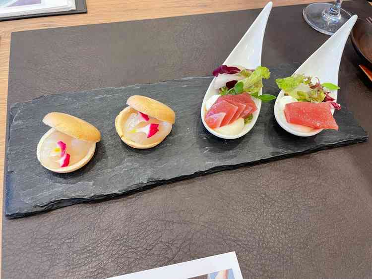 試食の前菜