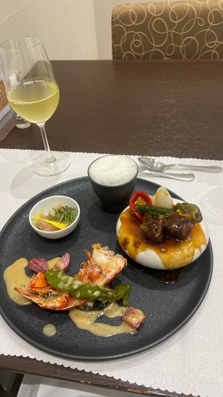 お食事いただきました