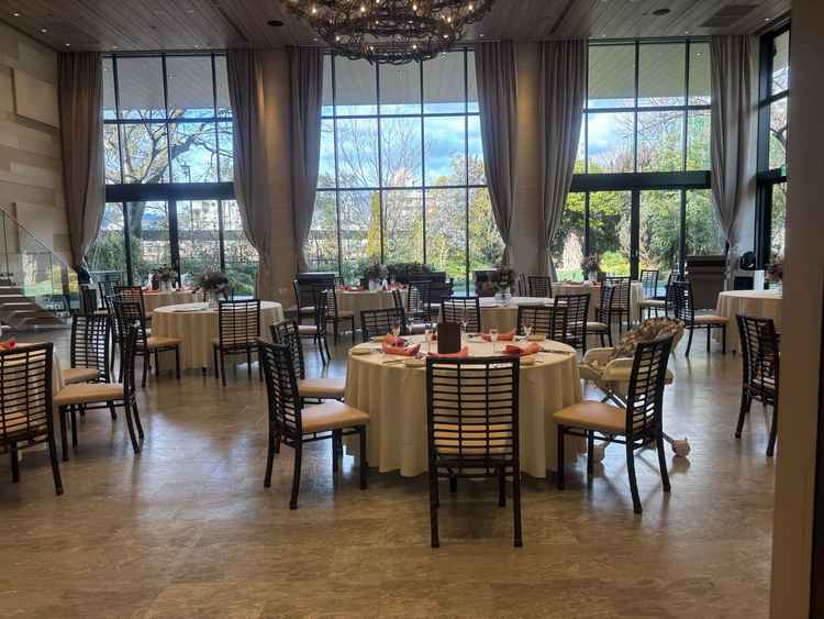 1階の披露宴会場