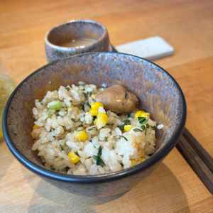 試食の釜飯