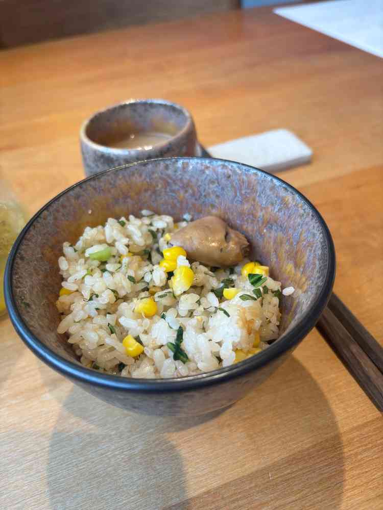 試食の釜飯