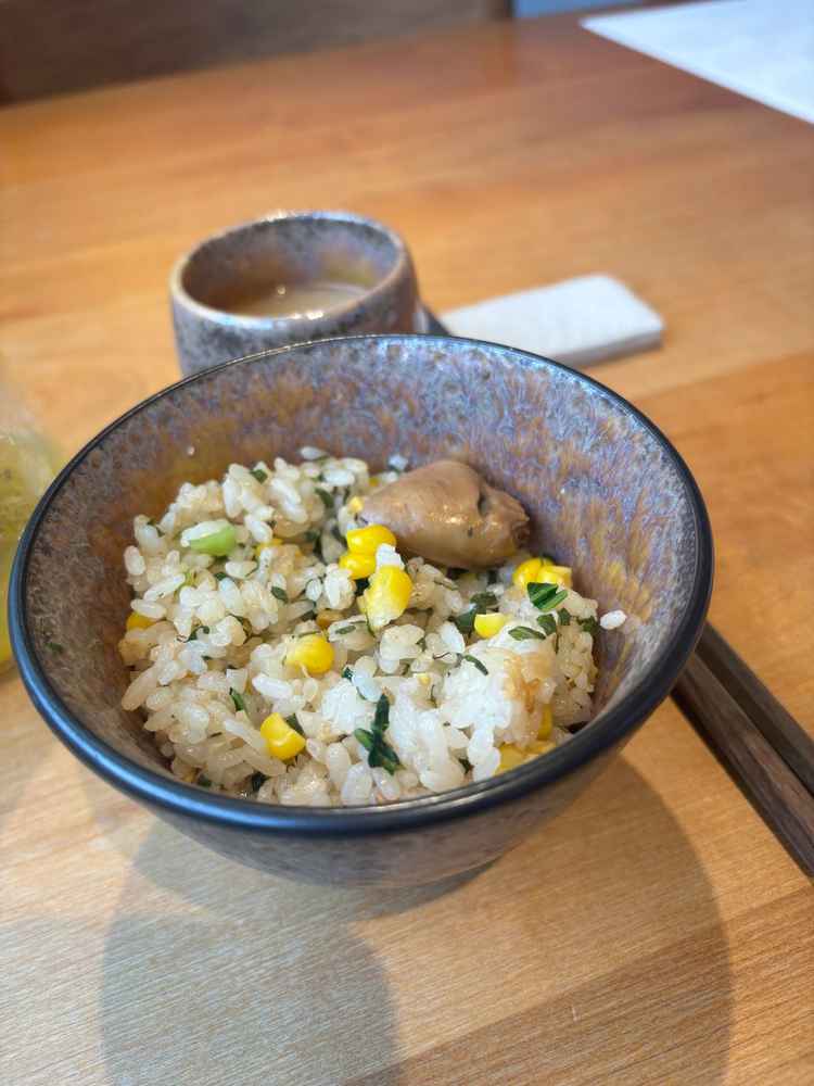 試食の釜飯