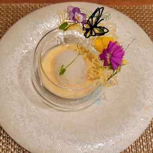 試食のお料理は見た目鮮やかでした