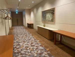 披露宴会場前に専用の受付を作れます