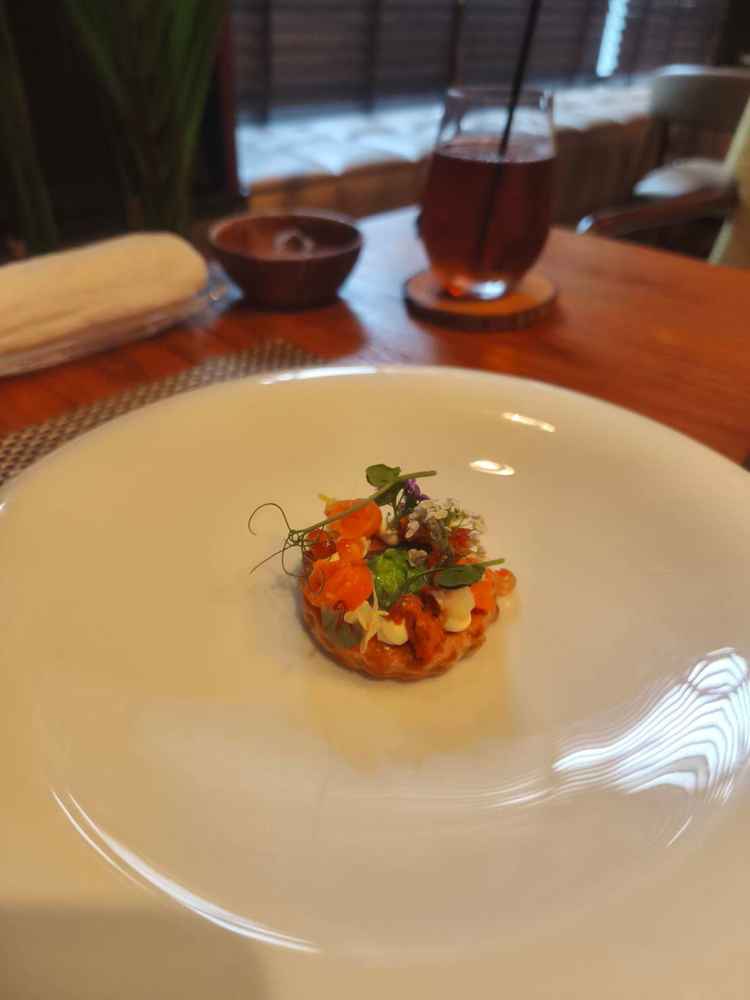 パイ生地のおしゃれな試食